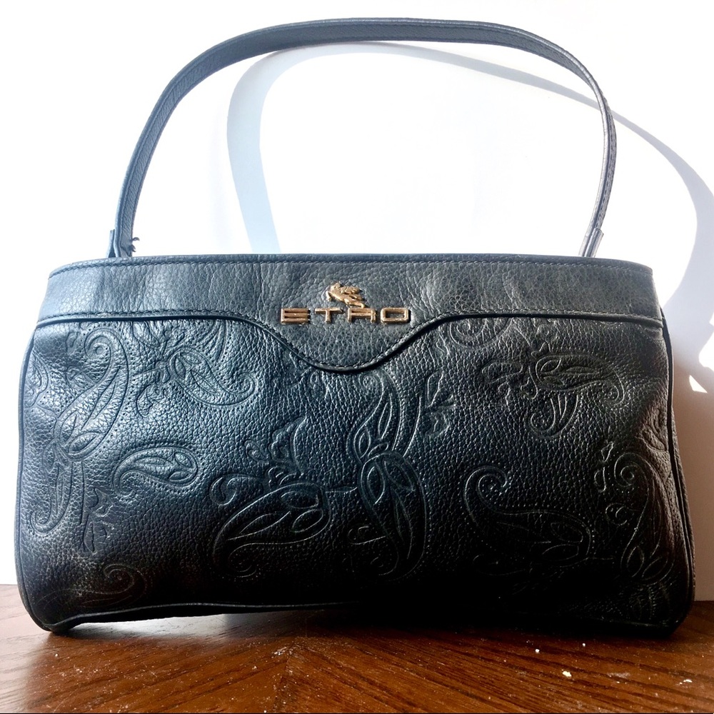 Etro Leather Hand Bag - PURSE patterned